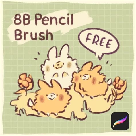 8B Pencil brush by Olguioo