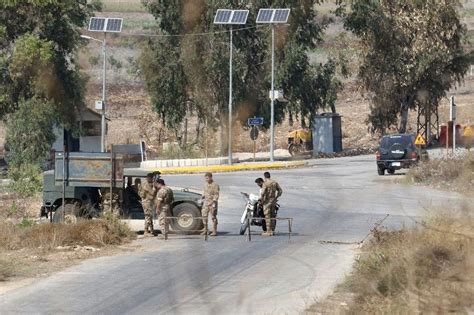 Liban Le Hezbollah Tire Sur Des Positions Isra Liennes La Fronti Re