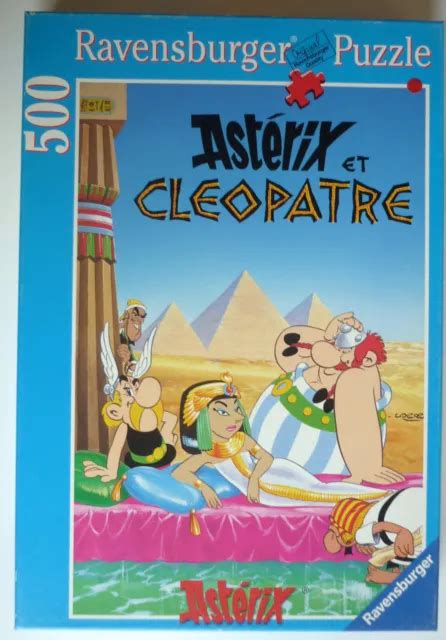 PUZZLE ASTÉRIX et Cléopâtre 2005 500 pièces Ravensburger EUR 15