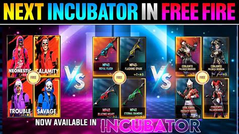 Next Incubator Free Fire New Incubator Frer Fire Criminal