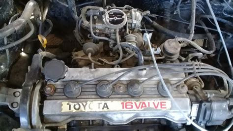 4af Engine Toyota Carburetor Youtube