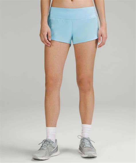 Lululemon Speed Up Low Rise Lined Short Blue Chill Lulu Fanatics