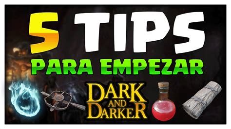 Gu A Dark And Darker Consejos Para Nuevos Jugadores R Pidos Youtube