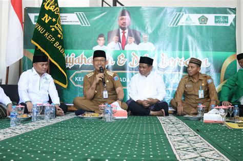 Pj Gubernur Sugito Ajak Pwnu Babel Bersinergi Membangun Negeri