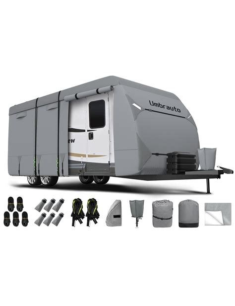 Snapklik RV Cover Umbrauto Upgraded 7 Layers Top Camper Cover