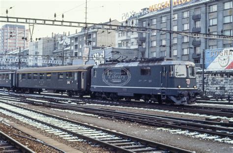 The Transport Library Sbb Re Ii Arriving At Basel Sbb