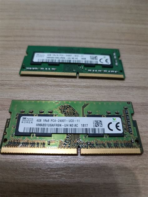 2 x DDR 4 Laptop Ram 4GB, Computers & Tech, Laptops & Notebooks on ...