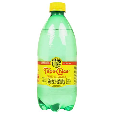 Topo Chico Twist Toronja 600 Ml 7 Eleven Grupo Iconn