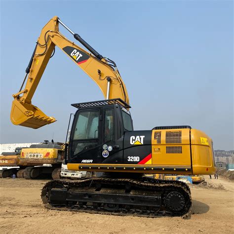 Used Second Hand Cat 312D 315D 320d 320b Crawler Excavator 0 75m3 12