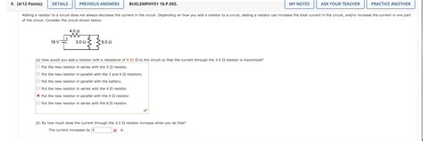 Solved 5 412 Points Details Previous Answers Buelemphys1