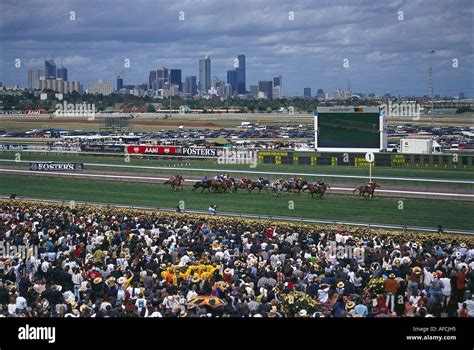 Melbourne Cup Flemington Racecourse Melbourne Victoria Australia