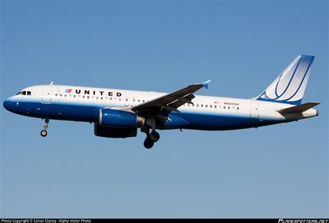 N407UA United Airlines Airbus A320 232 Photo By Conor Clancy Alpha