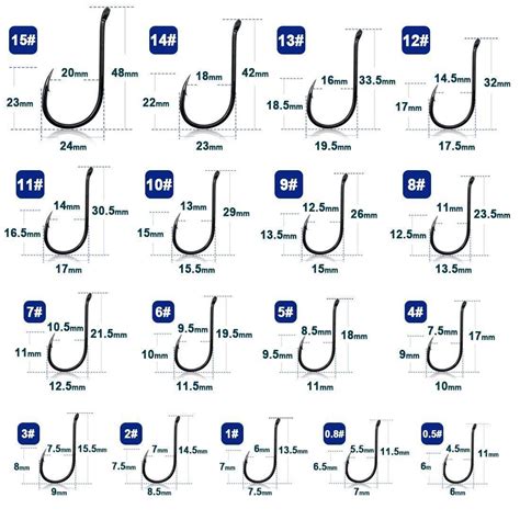 9KM Saltwater Fishing Hooks 50Pcs Strong High Carbon Steel Offset Big