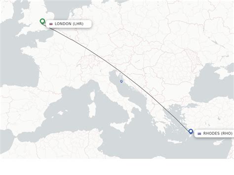 Direct Non Stop Flights From London To Rhodes Schedules