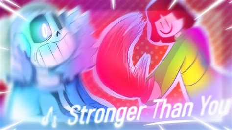 Sans Stronger Than You Undertale Animation Parody Youtube