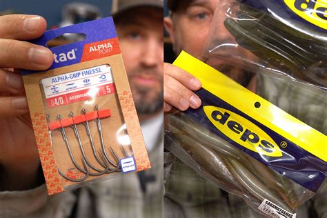 Mustad Alpha Point Series Alpha Grip Finesse Hook Omnia Fishing