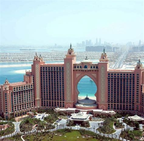 The Palm Jumeirah In Dubai Ist Eine Gigantische Palme Gewachsen Welt