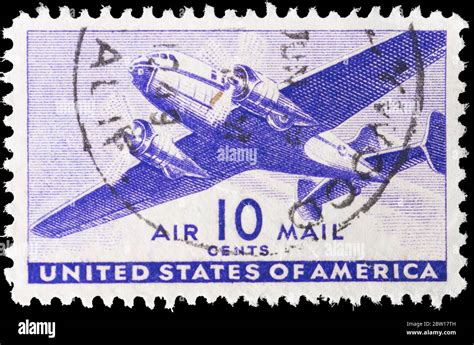 Us Postage Stamp Airmail Hi Res Stock Photography And Images Alamy