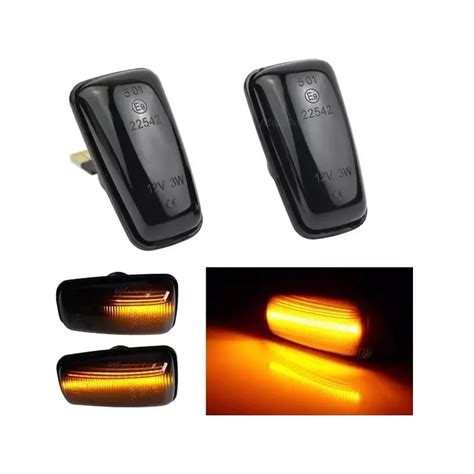 Car Led Repeater Turn Signal Sequential Blinker Sidemarker Indicator