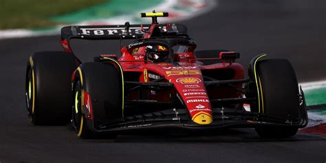 F Monza Ferrari Protagonista Nelle Libere Sainz Al Comando Leclerc