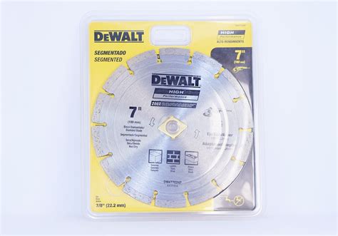 Disco Diamantado DeWALT Segmentado 7 180mm Minex Products