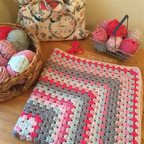 Traditional Granny Square Blanket