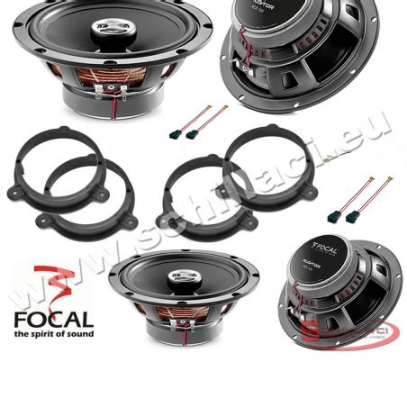 Kit Casse Altoparlanti Focal Per Renault Con Adattatori