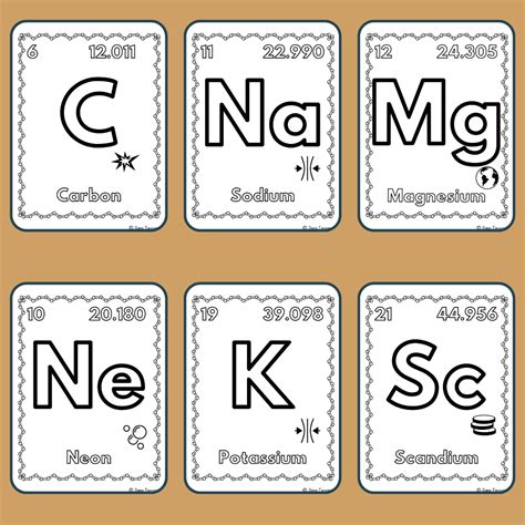 Carbon Periodic Table Square