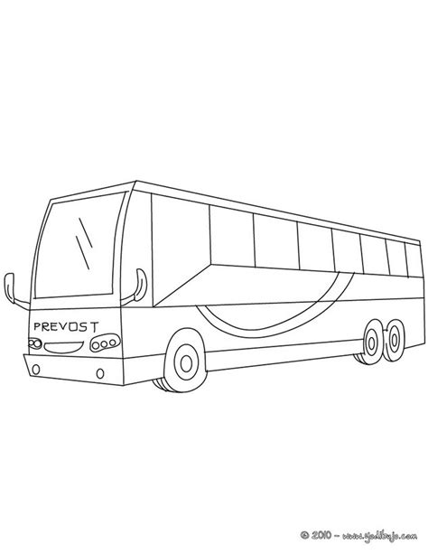 Dessins Gratuits Colorier Coloriage Autobus Imprimer