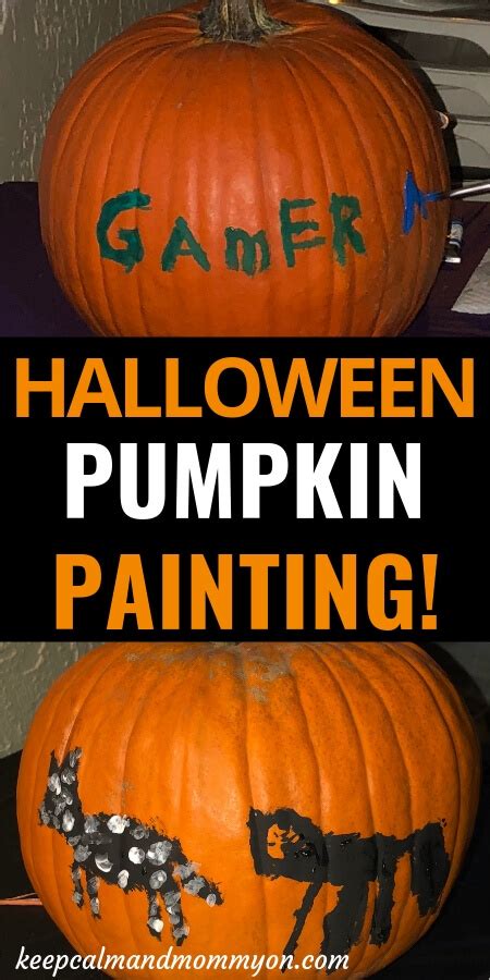 Halloween Pumpkin Painting Ideas For Kids! - Keep Calm And Mommy On