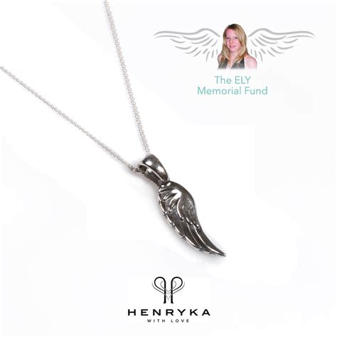 Silver Angel Wing Necklace Henryka Uk Womens Jewellery