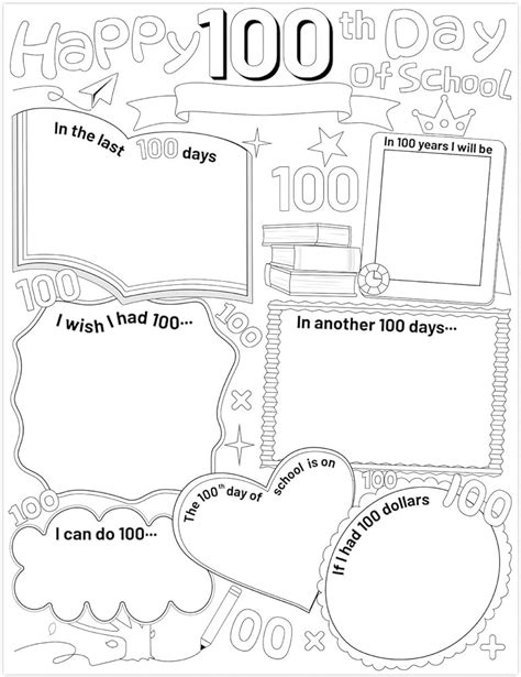 100 Days of School Worksheet | All Kids Network - Worksheets Library ...