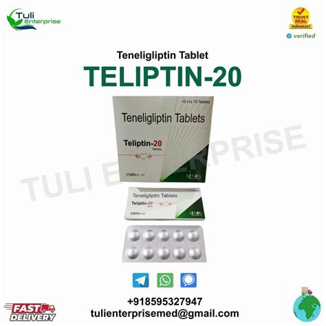 Teneligliptin Tablet Teliptn Mg At Rs Box In New Delhi Id