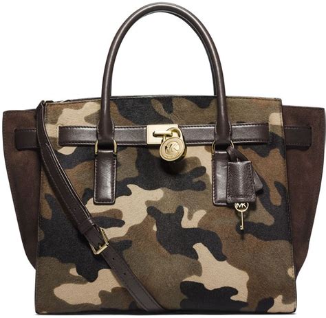 Michael Kors Michael Large Hamilton Camo Traveler Shopstyle Tote Bags