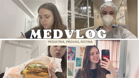 MEDVLOG estudando para prova estágio de pediatria e dia a dia YouTube