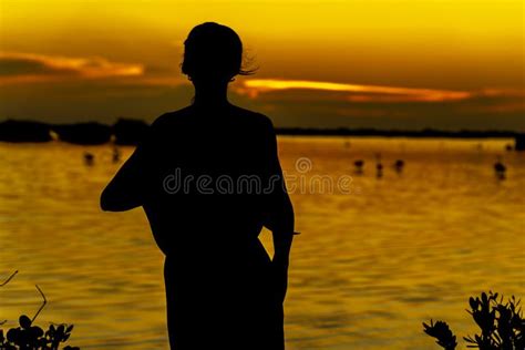 Naked Woman Beach Behind Stock Photos Free Royalty Free Stock