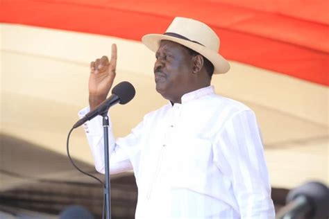 Raila Odinga says 2022 presidential race is not reserved for William Ruto - Tuko.co.ke