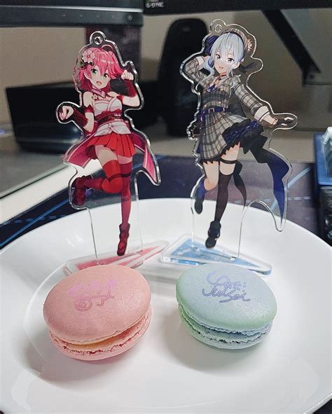 mango on Twitter Macarons miComet miko Art ほしまちぎゃらりー