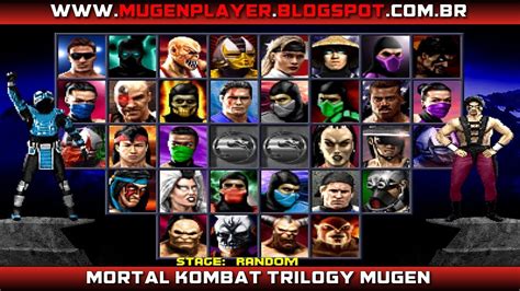 MK TRILOGY MUGEN EDITION YouTube