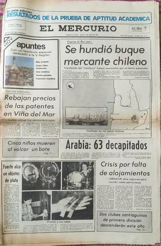 Antiguo Diario El Mercurio Del 10 Enero 1980 d63 Cuotas sin interés