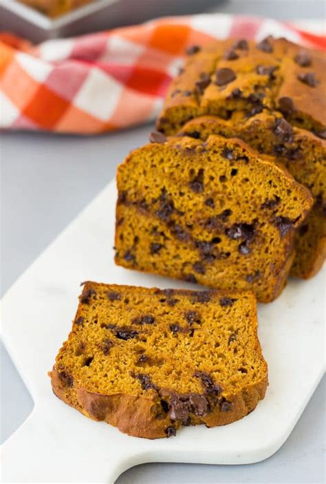 Healthy Pumpkin Chocolate Chip Bread Recipe Rachel Cooks®