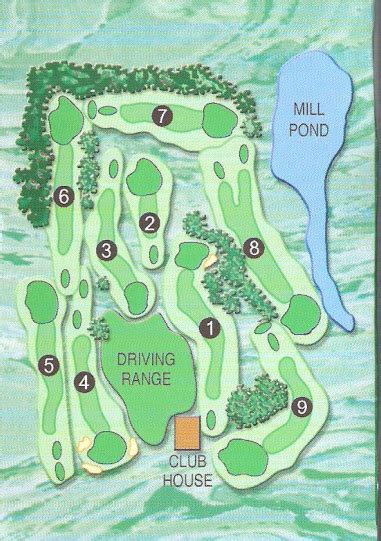 Course Map - Mill Race Golf Course