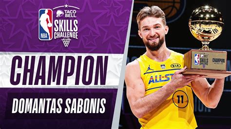 Le Taco Bell Skills Challenge Pour Domantas Sabonis