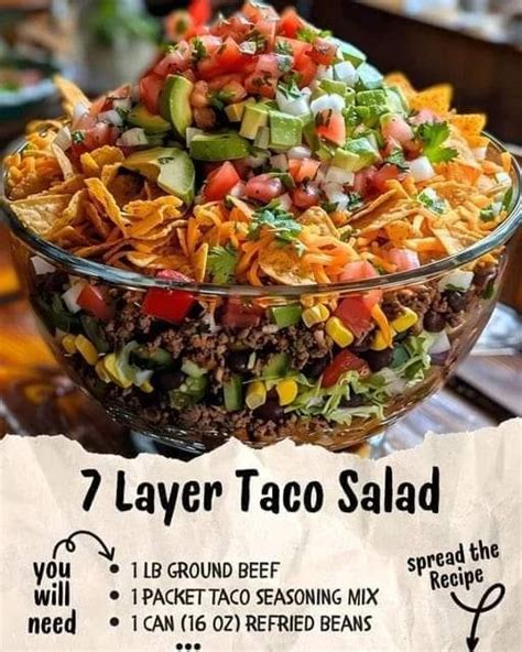 Layer Taco Salad Recipe