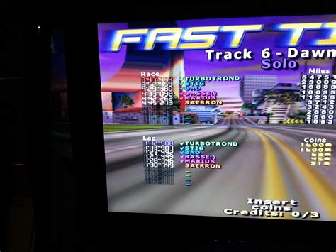 San Francisco Rush 2049: Special Edition [Track 6] (Arcade) high score by Maxwel