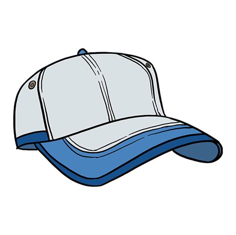 How to Draw a Baseball Cap - Really Easy Drawing Tutorial