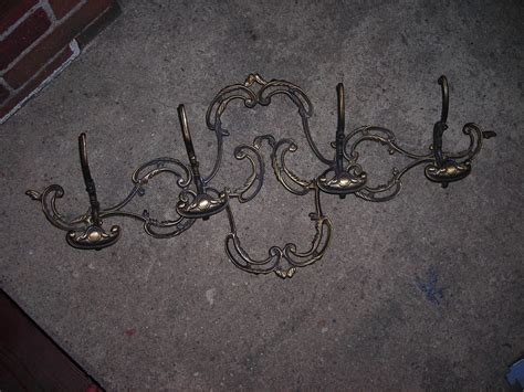 vintage coat hooks ornate hook wall hanging by pinkwilly506