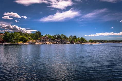 Panoramic View of Some Islands of the Swedish Archipelago during ...