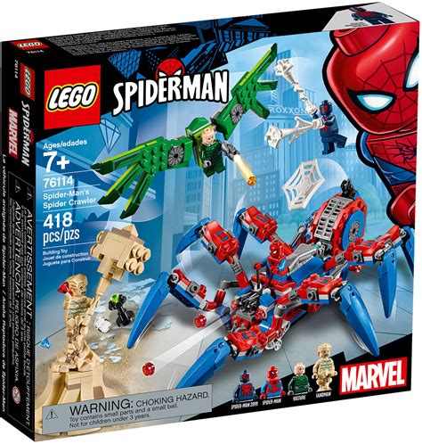 Lego Marvel Super Heroes Spider Man S Spider Crawler Mattonito