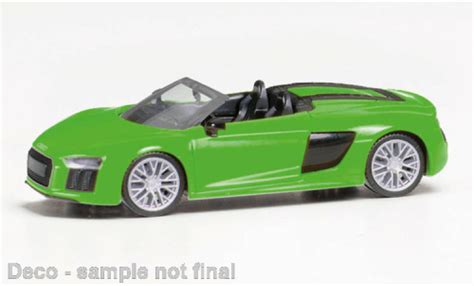 Miniature Audi R8 187 Herpa V10 Spyder La Chaux Voiture